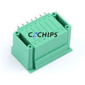 MX15EDGRHM-3.81-2*07P-GN01-Cu-A Plug-in Terminal Block Bent Lead Through Hole,P=3.81mm Board-to-Board / Socket - Closed - Product Image 2