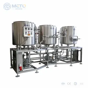 stainless steel beer mash tun for micro brewery 100L micro brewing equipment turnkey project