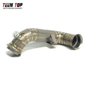 Collecteur d'échappement avant modifié pour moto d'aventure <span class=keywords><strong>KTM</strong></span> 790 ADV <span class=keywords><strong>890</strong></span> ADV, tuyau pour HUSQVARNA Norden 901 <span class=keywords><strong>2019</strong></span>+, tube de liaison en titane - Product Image 2