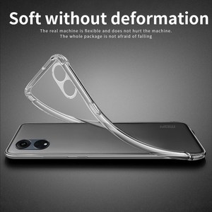 Custodia per telefono in TPU trasparente con protezione per fotocamera MOFI per Oppo Reno 8 <span class=keywords><strong>9</strong></span> <span class=keywords><strong>T</strong></span> A97 A17 A58 A1 Pro Realme V20 custodia per telefono dropshipping - Product Image 4