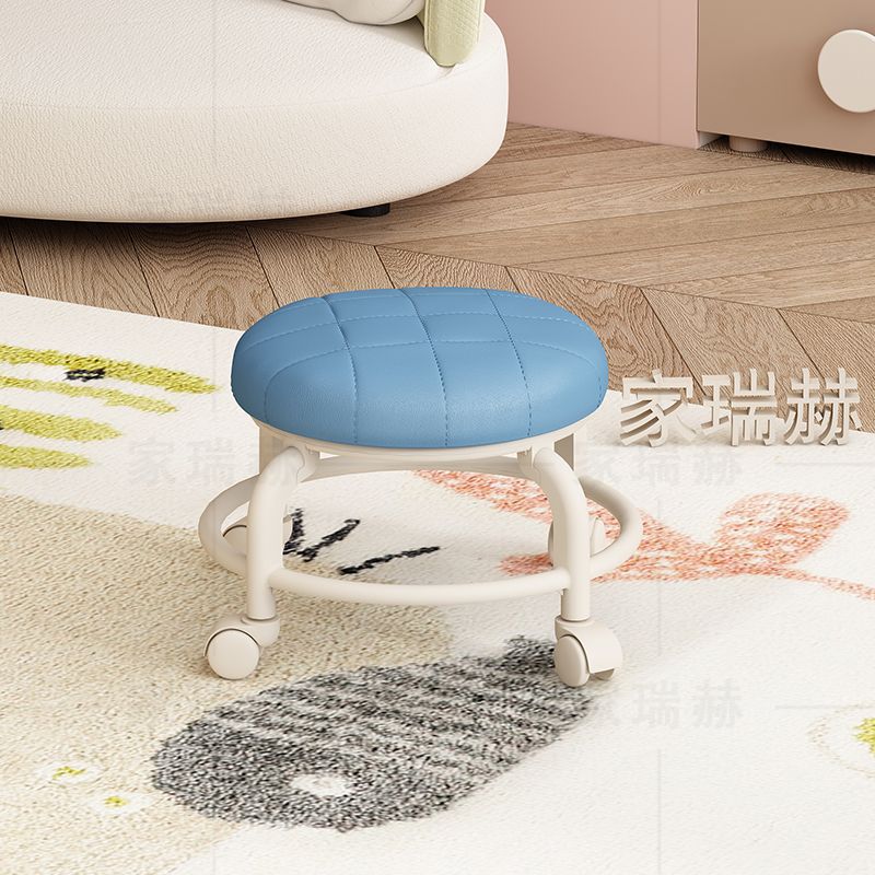 Sky blue [thickened seat cushion] round soft pack