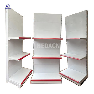 מדפי חנות קמעונאית חנות נוחות מדף גונדולה תצוגת מכולת פלדה מדפי / מדפים ומדפים - Product Image 5