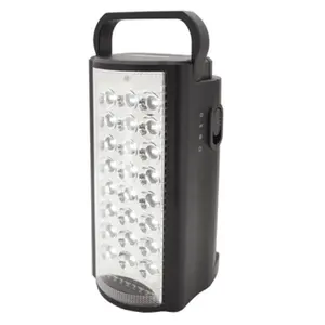 24 lumières de secours LED rechargeables SMD super lumineuses avec fonction de charge de téléphone portable