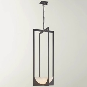 Lampe de table minimaliste moderne avec base en marbre et abat-jour blanc pour la décoration du salon et de la chambre - Product Image 4