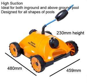 Robot de nettoyage de piscine automatique avec minuterie programmable et modes de nettoyage multiples - Product Image 2