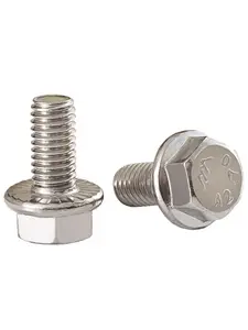 Stainless Steel DIN6921 Flange Bolt Solar Panel Screw Flange Bolt