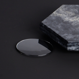 Verre de montre en saphir personnalisé en usine, revêtement de film noir clair, résistant à l'usure, prise en charge de la personnalisation basée sur un dessin - Product Image 3