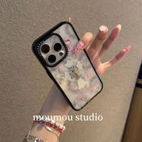 Haut de gamme Croix coeur 3D croix pour Apple 16 Pro Max étui de téléphone portable iPhone 15 Plus protection 14 13 dessin animé couverture de téléphone