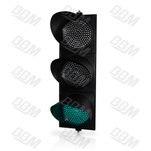 إشارة مرور تحذيرية LED حمراء وخضراء بقطر 300 مم للممرات - Product Image 5