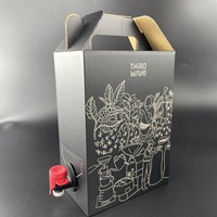 Sac en boîte BIB 1L2L3L pour café avec valve papillon, pour thé, liquides, boissons, eau, jus, vin rouge, emballage plastique