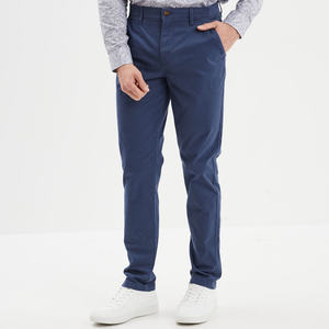 Performance Casual Stretch Chino <b>Trousers</b> for <b>Men</b> Straight Leg Eco-Friendly Quick Dry Breathable Moisture Managing Fabric - Product Image 2