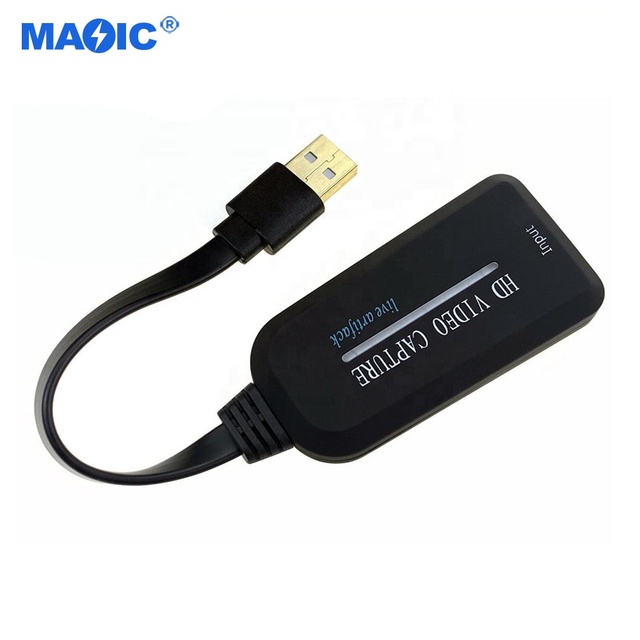 OEM Magelei Linda222 Placa De Captura for USB 2.0 4K 30fps Game Capture Card 1080p Video Capture Device Windows Live Streaming