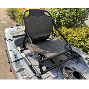 Tanque de peces vivos de gran ancho, Kayak para una persona, Kayak de pesca Modular, Pedal de aleta de Kayak motorizado para pesca, casco de Río, HDPE - Product Image 5