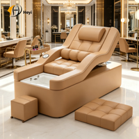 Équipement de salon de beauté : Bac à shampoing, mobilier de lavage de cheveux, lit de spa capillaire