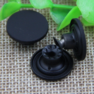 Bán Buôn Kim Loại Hợp Kim <span class=keywords><strong>Flat</strong></span> Top Mens Jeans Nút Màu Đen Bền Vững Nút Quần Áo Với Chân Phong Cách Mạ Kỹ Thuật - Product Image 3