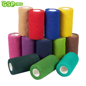 10cm * 4.5m Non-woven tierarzt cohesive wrap bandage großhandel tierarzt wrap für hunde tierarzt warp bandage