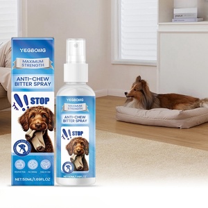 Spray anti-mastication amère pour chiens et chats, spray naturel dissuasif contre la mastication des animaux de compagnie, stoppe les morsures et la mastication, correcteur de comportement - Product Image 2
