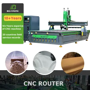 Mesin Pertukangan Router CNC 4 Sumbu Buatan Tiongkok untuk Memotong dan Memahat Kabinet Furnitur Busa
