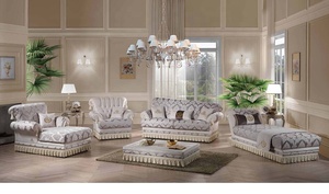 Set di Divani di Lusso in Stile Europeo <span class=keywords><strong>Antico</strong></span> Nero per Soggiorno, Divano Angolare - Product Image 6