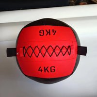 Balón Medicinal HYROX para Fitness, Sentadillas Profundas, Entrenamiento del Core, Balón Medicinal Suave, Balón de Pared, Equilibrio, Balón de Gravedad Sólido No Elástico
