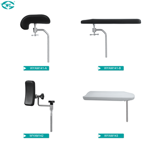 Penyangga Kaki Ginekologi Berkualitas Tinggi WEIYE, Meja Operasi Persalinan, Penopang Kaki dari Baja Anti Karat - Product Image 3