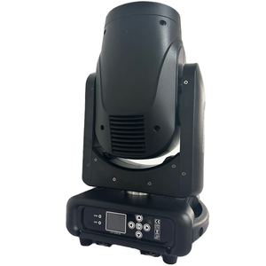Projecteur de scène LED à faisceau mobile 295W avec anneau lumineux, idéal pour DJ, discothèques, fêtes et mariages – Le moins cher, commande en libre-service - Product Image 2