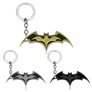 Porte-clés collier pendentif <span class=keywords><strong>Batman</strong></span> vs Superman en alliage métallique, marchandise de film de bande dessinée - Product Image 3