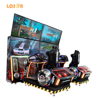 Game Center Operated Indoor Motion Simulator Speed Drive 3D Tour Super Arcade Electronic Video Car Racing Game Machine à vendre