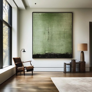 Pintura Contemporánea Minimalista Personalizada, Arte de Pared Hecho a Mano, Decoración del Hogar, Lienzo Abstracto, Pintura Acrílica Texturizada en 3D - Product Image 6