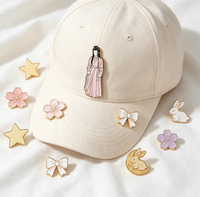 Broches en alliage de zinc émaillé haute brillance, badges métalliques personnalisés, épingles de mode pour événements et cadeaux souvenirs