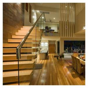 Escaliers flottants à support invisible Escaliers flottants à illusion flottante Escaliers flottants d'intérieur contemporains - Product Image 3