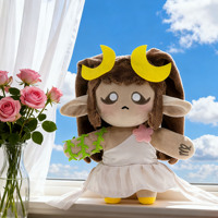 Peluche personnalisée Vierge 12 Constellations, jouet en peluche mignon pour fille avec robe, poupée en peluche anime OEM pour fans