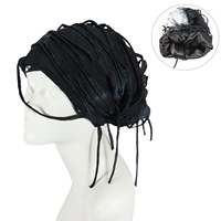2025 derniers nouveaux chapeaux de mendiant en détresse Tie Dye Hip Hop Satin doublé bonnets en détresse pour hommes femmes