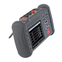 Medidor de Voltaje y Amperaje de Fase Dual con Pinza, Voltaje CA, Corriente, Fase, Frecuencia, 600V 20A, 360 Grados, Recargable, OEM