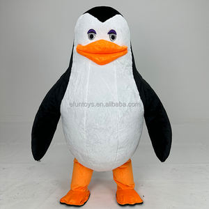 Efun Giant Professional Custom ized Plüsch Madagaskar Aufblasbare Pinguin Maskottchen Kostüm Anzüge Cosplay Fursuit <span class=keywords><strong>Party</strong></span> Kleid zum Verkauf - Product Image 1