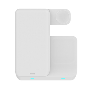 Venta caliente 3 en 1 cargador inalámbrico 15W carga rápida teléfono celular portátil magnético múltiple estación de carga de escritorio - Product Image 5