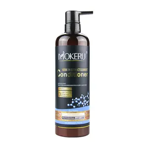 MOKERU Conjunto de produtos para cuidados com os cabelos 900ml Condicionador de queratina de marca própria melhora a qualidade dos cabelos Condicionador nutritivo para cabelos lisos