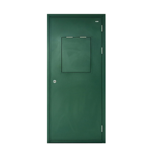 Puerta de Acero Resistente al Fuego para Exteriores, Precio de Fábrica, para Salida de Emergencia, con Clasificación de Resistencia al Fuego de 60/90/180 Minutos, Diseño Moderno - Product Image 5