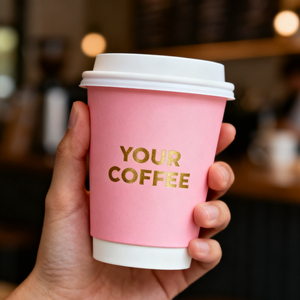 Vaso de Papel Biodegradable de Doble Pared con Logotipo Personalizado, Ecológico, de Grado Alimenticio, <span class=keywords><strong>para</strong></span> Comida Rápida y Café <span class=keywords><strong>para</strong></span> <span class=keywords><strong>Llevar</strong></span> - Product Image 6