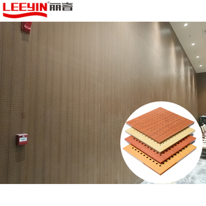 Panneau Mdf personnalisé de réduction du bruit ignifuge, panneau acoustique en <span class=keywords><strong>bois</strong></span> perforé - Product Image 4