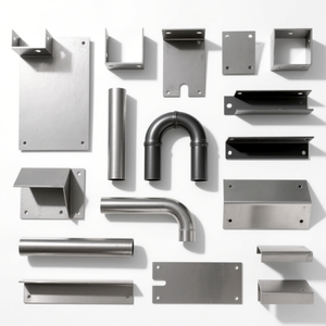 تصنيع مخصص لقطع معدنية عالية الدقة من الفولاذ المقاوم للصدأ والألومنيوم بسطح مصقول وقطع بالليزر وتصنيع بالتحكم الرقمي بالحاسوب - Product Image 1
