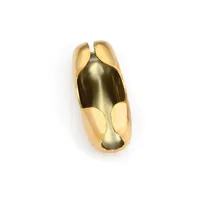 2023 gros acier inoxydable or argent boule chaîne fermoir connecteur convient 6mm boule perle chaîne