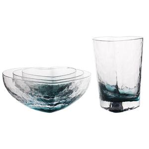 Oven Microwave Borosilikat Transparan, Mangkuk Makanan Penutup Aman Bentuk Hati Salad Buah - Product Image 6