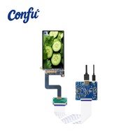 CONFU LS055R1SX08 Écran LCD IPS 5,5 pouces 2K 16*9, résolution 1440*2560, luminosité 450 cd/m², module de panneau MIPI pour Raspberry Pi
