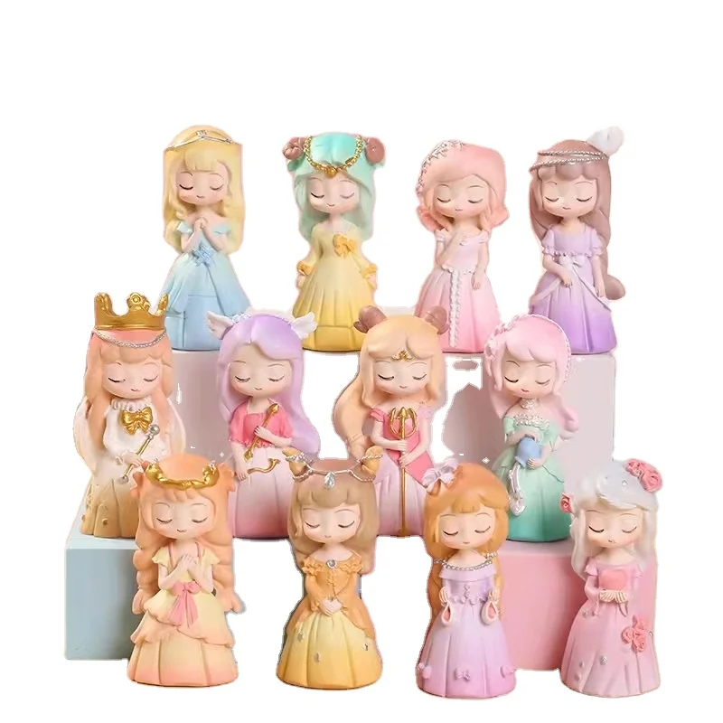 Фабричная универсальная Персонализированная фигурка аниме, игрушечная маленькая принцесса, наборы фигурок, рождественские подарки