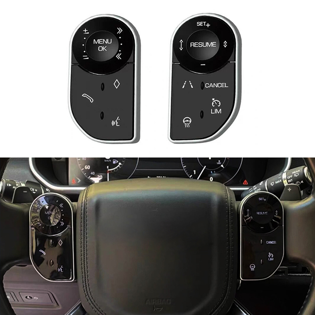 2013-2017 Edition Interior Upgrades New Steering Wheel Buttons Performance Parts Suitability for Range Rover Sport Executive