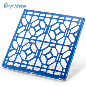 装飾的な部屋の仕切りアルミニウム仕切りスクリーン金属の居間の分離 - Product Image 4