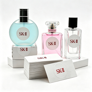 Étiquettes autocollantes transparentes en PET pour parfum, personnalisées avec estampage à chaud en feuille d'or, imperméables, pour le branding des flacons cosmétiques - Product Image 6