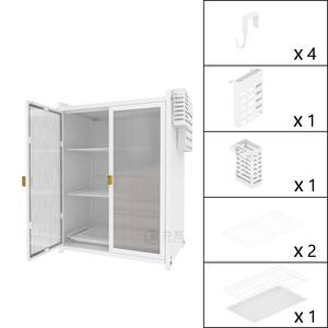 Organizadores de cocina de 2/3 capas, armario de almacenamiento, cuencos de <span class=keywords><strong>Metal</strong></span> de pie, organizador, estante de almacenamiento - Product Image 6