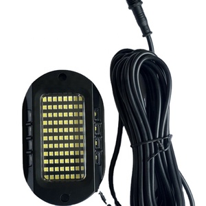 Mới nhất Trắng UTV góc đuôi ánh sáng bên phải hợp kim nhôm nhà ở Kingshowstar 104W siêu sáng đá ánh sáng với 104 dẫn chip - Product Image 2